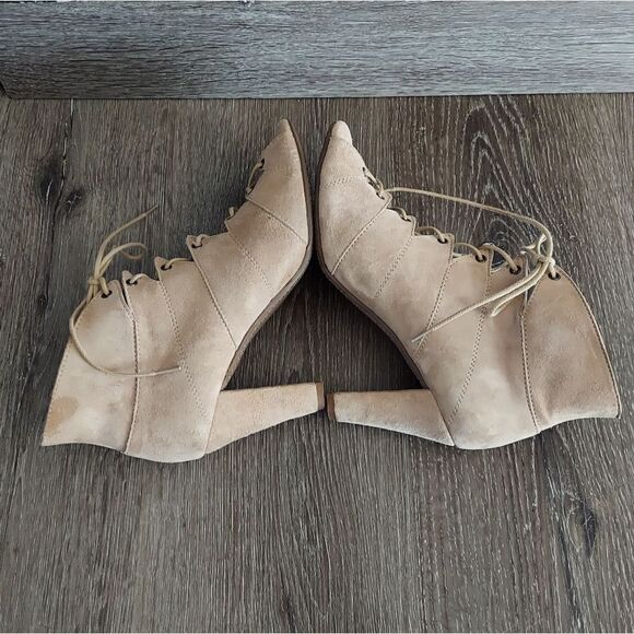 Eric Michael Lace Up Shootie Ankle Boot Size 7 - Picture 6 of 10